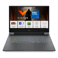 HP Victus, Intel Core 5 210H, 4GB RTX 3050 A (24GB DDR5, 512GB SSD) FHD, 144Hz, 300 nits, IPS, 15.6''/ 39.6 cm, Win11, M365* Office24, Mica Silver, 2.29kg, fa2500TX, Backlit, Gaming Laptop
