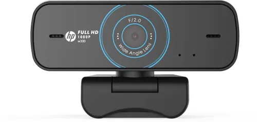 Image of HP w300 2 HD Webcam with Built-In Microphone USB Connectivity 