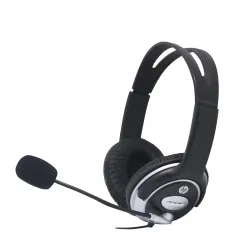 HP Wired On Ear Headphones with Mic with 3.5 Mm Drivers