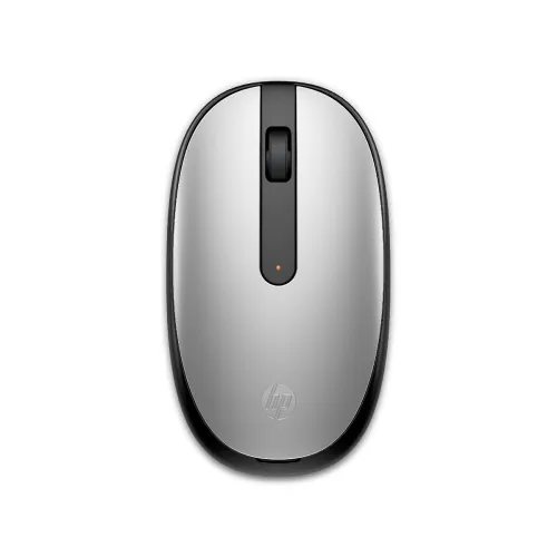 Image of HP 240 Bluetooth Wireless Mouse – 1600 DPI, Ambidextrous, Portable, Pike Silver (43N04AA)
