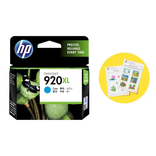 Image of HP 920XL High Yield Cyan Original Ink Cartridge