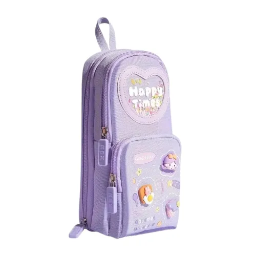 Image of HR International Premium Pencil Pouch 6 Layer 3 Compartment