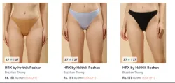 HRX by Hrithik Roshan Clothings & Apparels at minimum 85% Discount