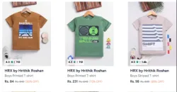 HRX by Hrithik Roshan Clothings & Apparels at minimum 90% Discount