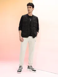 HRX by Hrithik Roshan Pure Cotton Utility Lifestyle Jacket