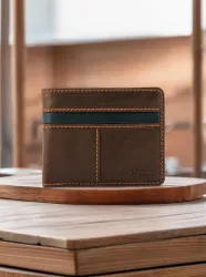 HRX by Hrithik Roshan Men Casual Brown Genuine Leather Wallet
