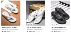 HRX by Hrithik Roshan Men Fashion Flip Flop Starting @ ₹300