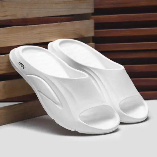 Image of HRX by Hrithik Roshan Men Rubber Sliders