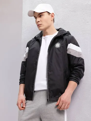 Image of HRX by Hrithik Roshan  Men Solid Bomber Jacket