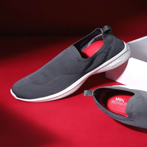 Image of HRX by Hrithik Roshan Men Woven Design Walking Shoes