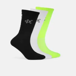  HRX by Hrithik Roshan Men Pack Of 3 Patterned Above Ankle Length Socks