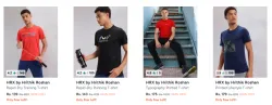 Hrx By Hrithik Roshan Mens Tshirts starting @ ₹139