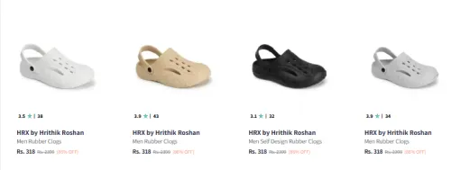 Image of HRX by Hrithik Roshan Minimum 80% Discount