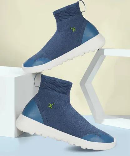 Image of HRX by Hrithik Roshan URBAN LITE High Tops For Women (Blue , 4)