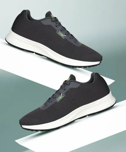 Image of HRX by Hrithik Roshan VELOCITY Running Shoes For Men (Grey , 8)
