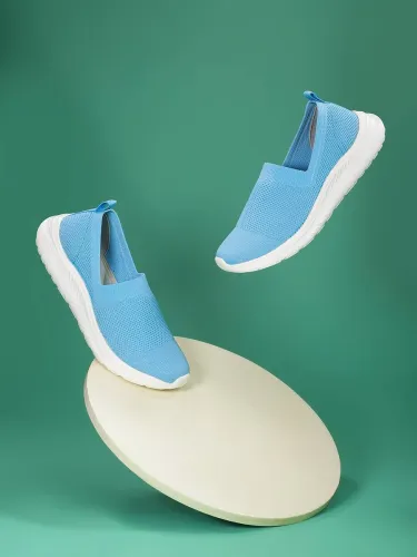 Image of HRX by Hrithik Roshan  Walking Shoes For Women  (Blue , 4)