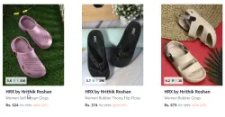 HRX by Hrithik Roshan Women Self Design Clogs Minimum 80% Discount