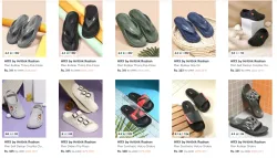 HRX by Hrithik Roshan Flip Flops up to 90% Discount