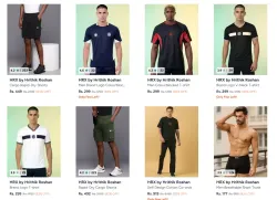 HRX By Hrithik Roshan Mens Cloths up to 84% discount