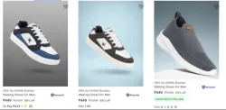 Hrx By Hrithik Roshan Men’s Shoes Starting at ₹449