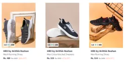 HRX by Hrithik Roshan Mens Shoes Upto 86% Discount