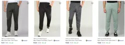 HRX by Hrithik Roshan Mens Trackpants Starting at ₹251