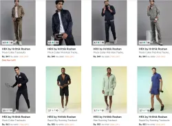 HRX By Hrithik Roshan Men's Tracksuits up to 76% Discount