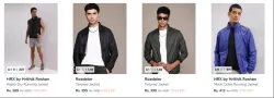 HRX by Hrithik Roshan Winter jackets at minimum 75% Discount