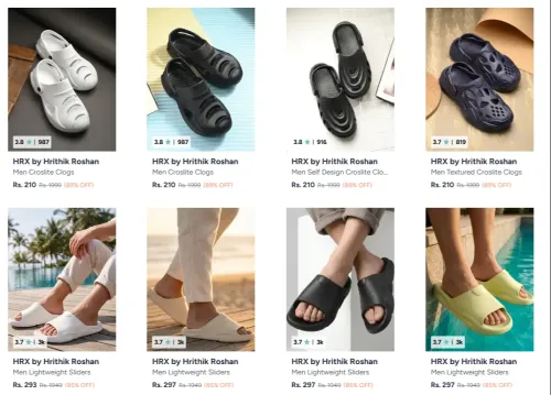Image of HRX by Hrithik Men's Clogs up to 89% Discount