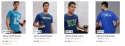 Hrx By Hrithik Roshan Mens T-shirts starting @ ₹188