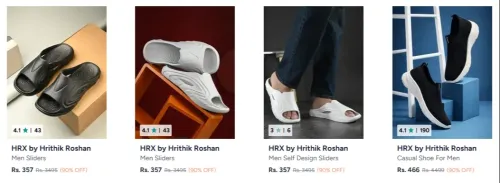 Image of HRX by Hrithik Roshan Hrx Footwear up to 90% Discount