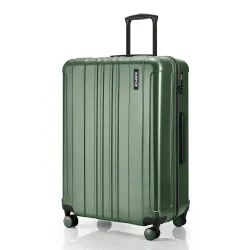 HRX Force Large Size Dark Green Polycarbonate Hard Shell Suitcase