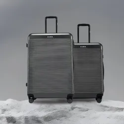 HRX Grit 2-Piece Hard Body Luggage Set