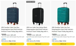 HRX Luggage at minimum 88% Discount