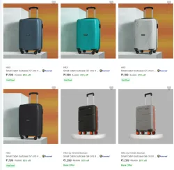  HRX Luggage Upto 85% Discount