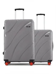 HRX Madrid Grey 2-Piece Luggage Set