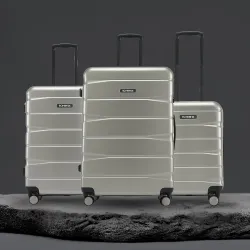 HRX Madrid Hard Body Luggage Set of 3