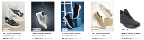 Image of HRX men's shoes up to 88% Discount 