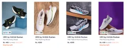  HRX Mens Shoes up to 90% Discount