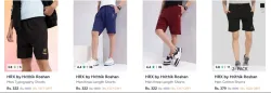 HRX mens shorts up to 81% discount