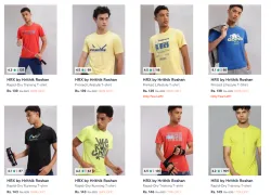 HRX mens T-shirt Up to ₹139