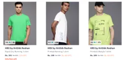 HRX Men T-shirt Minimum 70% Discount