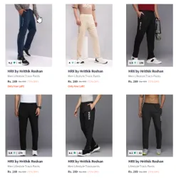 Hrx Men Trouser Starts @ ₹289