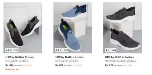 Image of Hrx Men's Footwear Minimum 70% Off