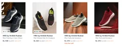 HRX Men's shoes upto 85% discount