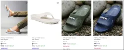 HRX Mens slippers upto 70% discount 