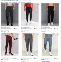 HRX Mens Track Pants From ₹291