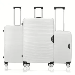 HRX Parabola 3-Piece Luggage Set with 8 Spinner Wheels