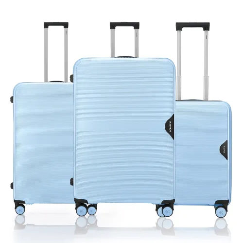 Image of HRX Parabola 3-Piece Luggage Set 