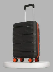 HRX Small Cabin 56cm 8-Wheel Suitcase Black